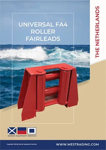 Marine Equipment Services Universal FA4 Roller Fairlead (4 Rollers) - FA4-64