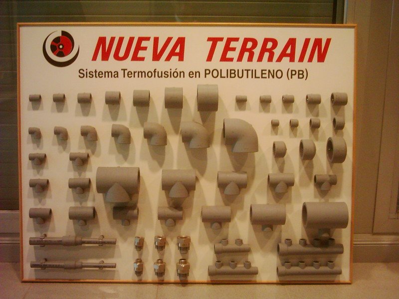 NUEVA TERRAIN SDP TERRAIN PB: PN10 Polybutylene Pipes and Fittings
