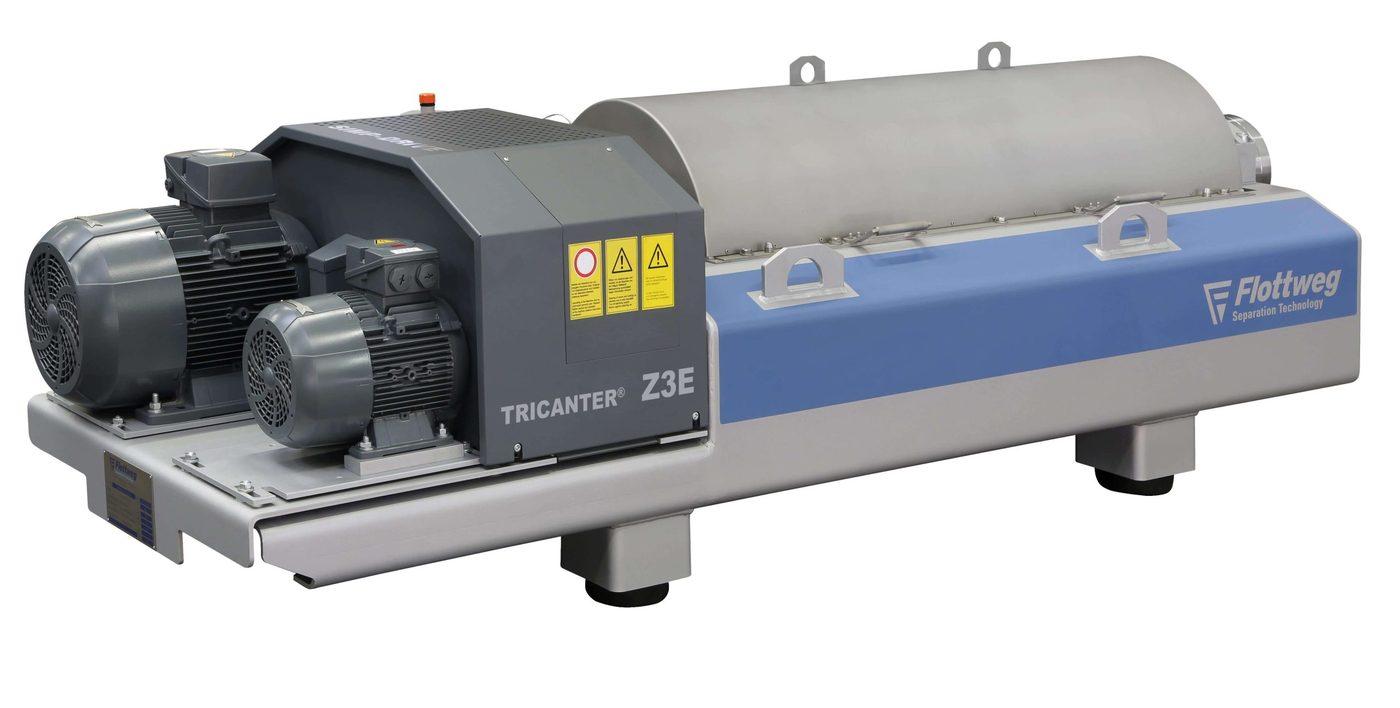 Flottweg Tricanter® (Z-Series as 3-phase)