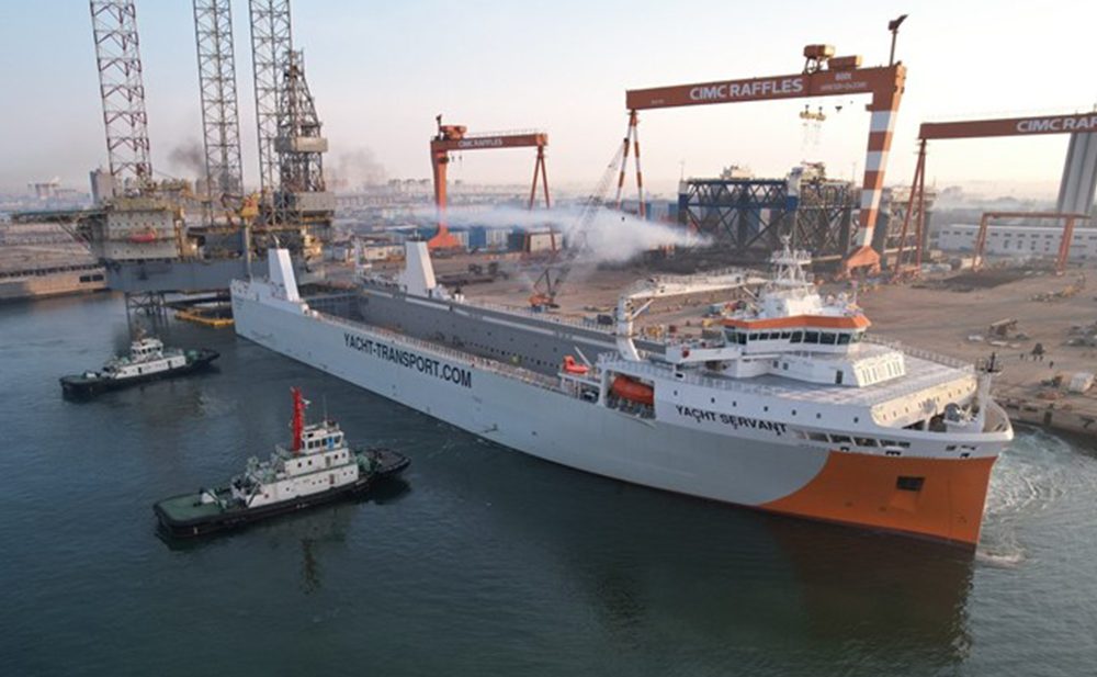 SMS-SME Submersible Stern Y-Door (Yacht Carrier / Special Vessel)