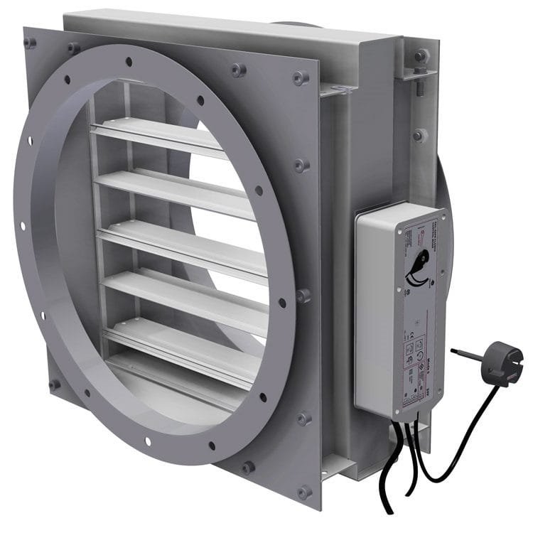 Taixing City Ocean Machinery Manufacture Round Fire Damper Type: TCDH-Q/D/M-DN-00 (Ø1600), CDH-S/D/S-DN-00 (Ø320)
