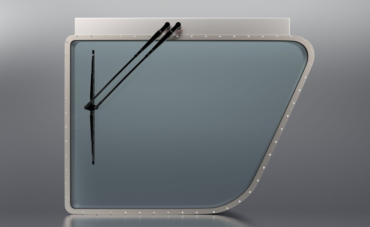 BOHAMET A.18.05 - A0 class square fixed window
