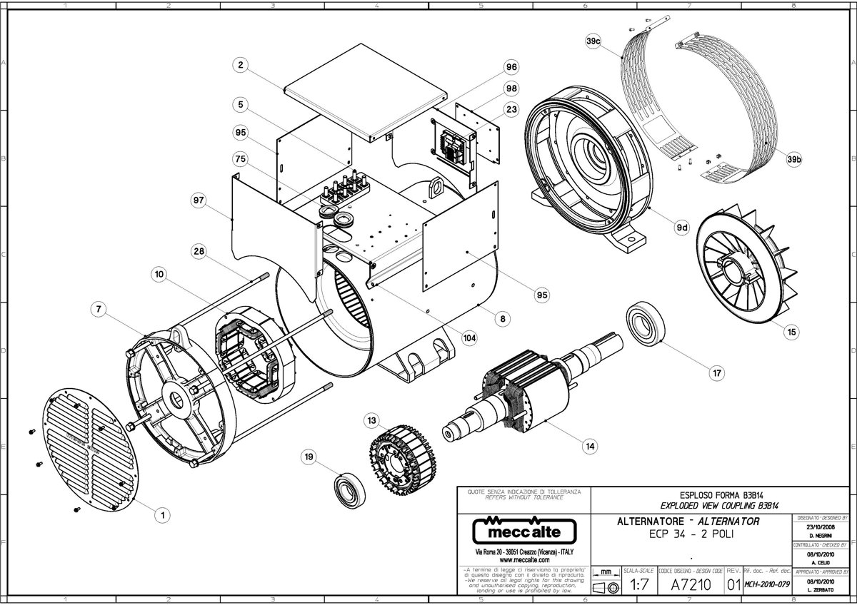 Mecc Alte ECP34 2L4 C C