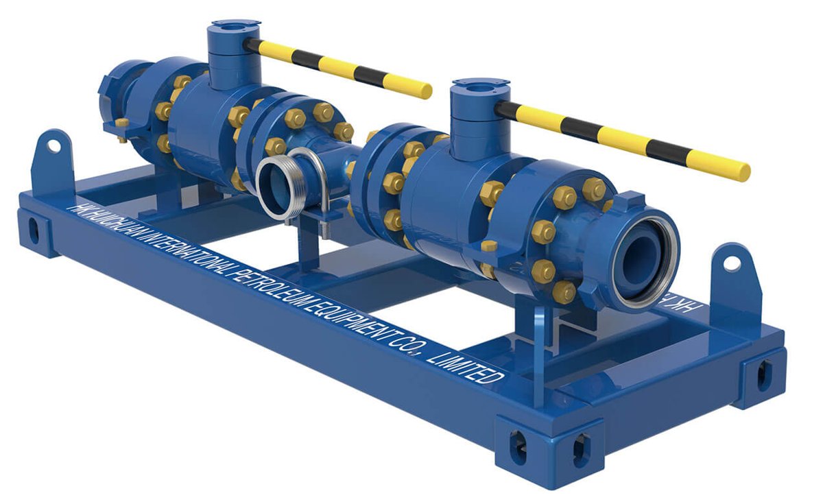 Magnum Technology Center FZE 3" Gas Diverter Manifold Skid
