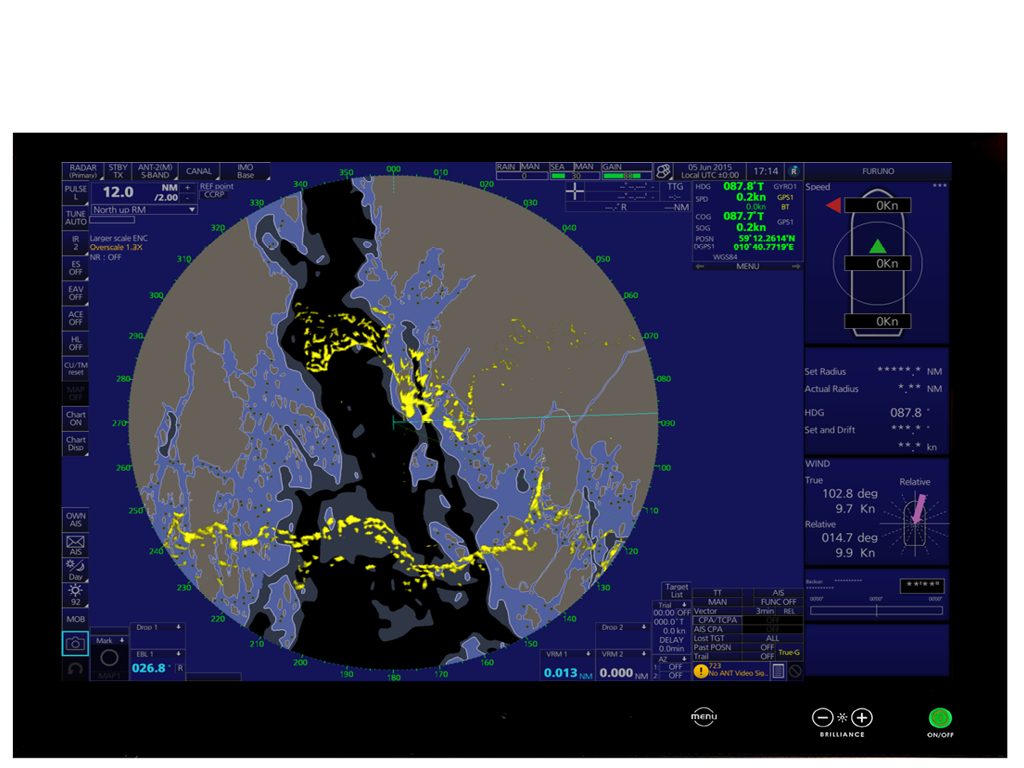 Furuno FAR-3230S Nav Conning
