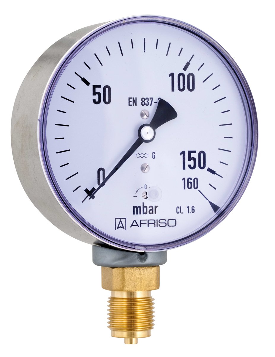 AFRISO Standard capsule pressure gauges KP100 | 35119301