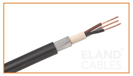Eland Cables BS 6724 Copper AWA LSZH 1.9/3.3kV Cable