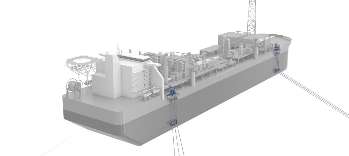 Kongsberg Maritime Deck machinery for Floating Production Storage & Offloading unit - FPSO