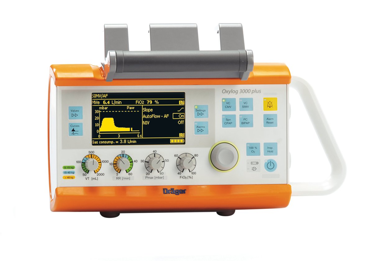 Dräger Oxylog 3000+