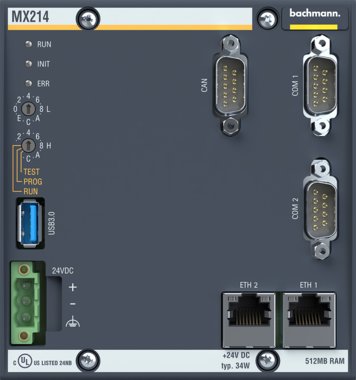 Bachmann electronic MC200, MH200 and MX200 series