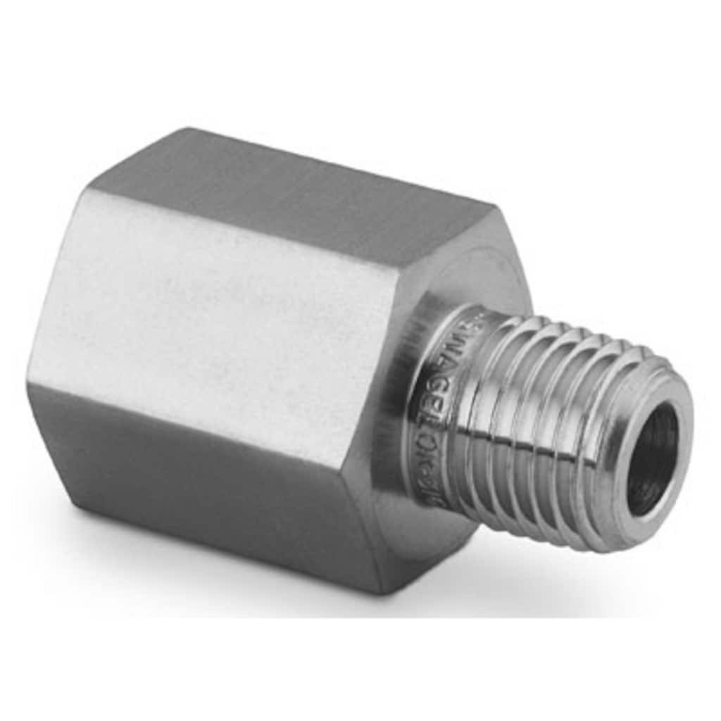 Swagelok Stainless Steel Pipe Fitting, Reducing Adapter, 1 in. Female NPT x 3/4 in. Male NPT