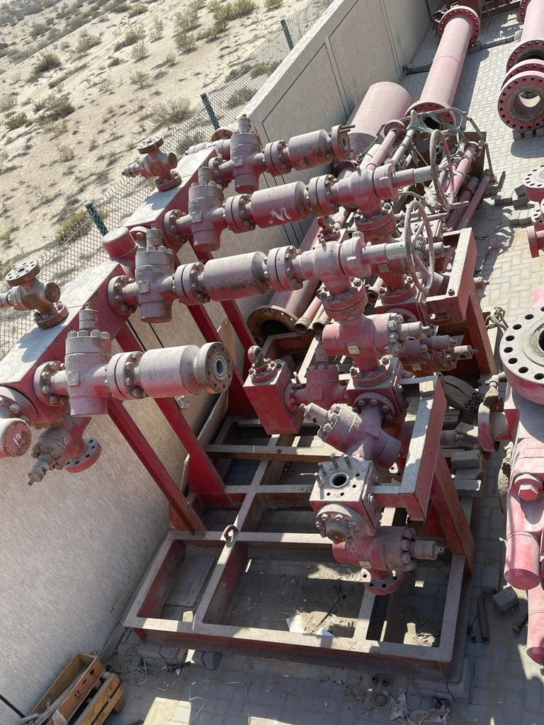 Worldwide Oilfield Machine MAGNUM CHOKE ASSEMBLY, MODEL WMC-30, 3-1/16" X 15K INLET F.E & 3-1/16" X 15K OUTLET F.E.