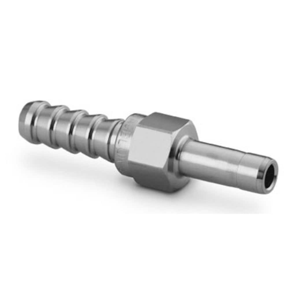 Swagelok Stainless Steel Hose Connector, 3/8 in. Tube Adapter, 1/4 in. Hose ID