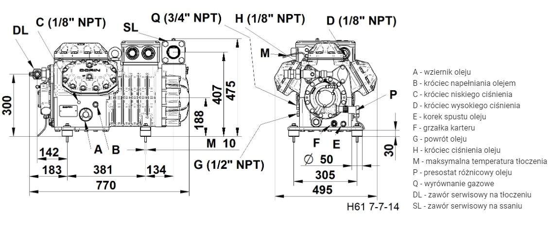 Dorin HEP Series – HEP6 (ECO PREMIUM, e.g. H2000EP)