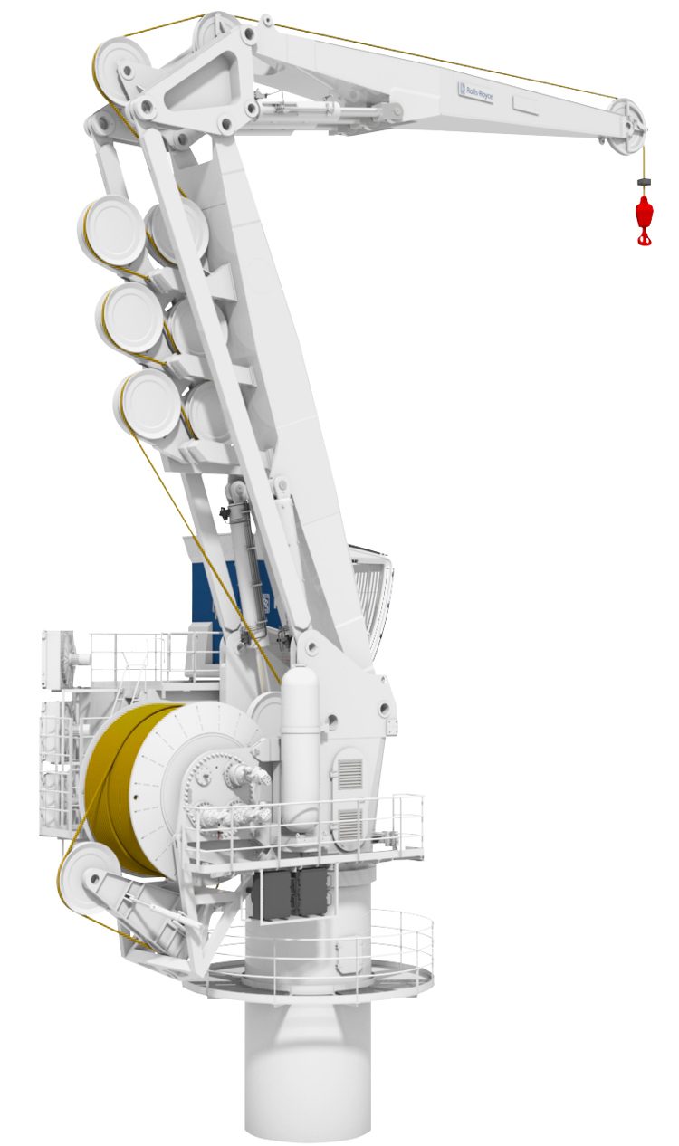 Kongsberg Maritime Dual Drag Link Crane Subsea