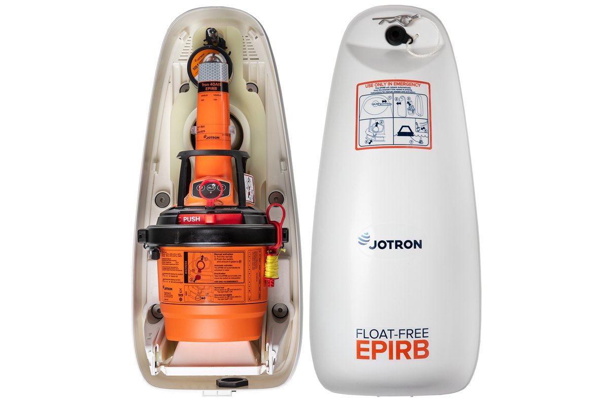 Jotron EPIRB Tron 45GPS Lithium 5yr Float-Free Bracket
