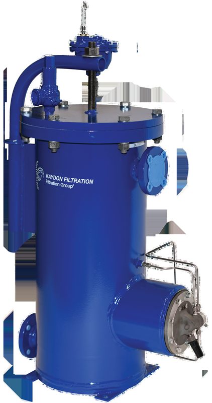 Kaydon Filtration Model 851E Series Diesel Fuel/Water Separator Vessels (851E-1D through 851E-16D)