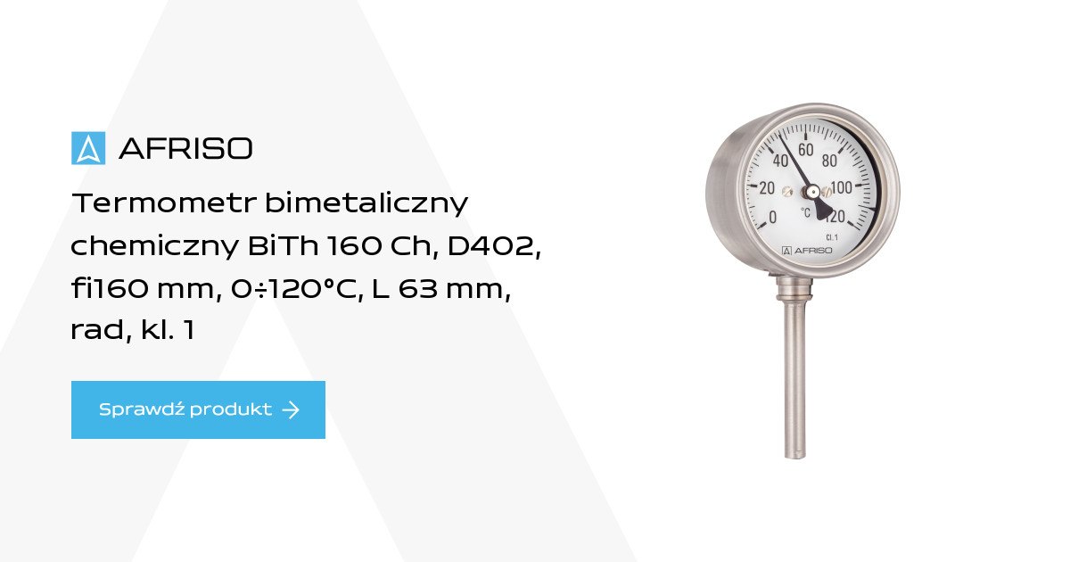 AFRISO bimetal thermometer BiTh 160 Ch | 66947402