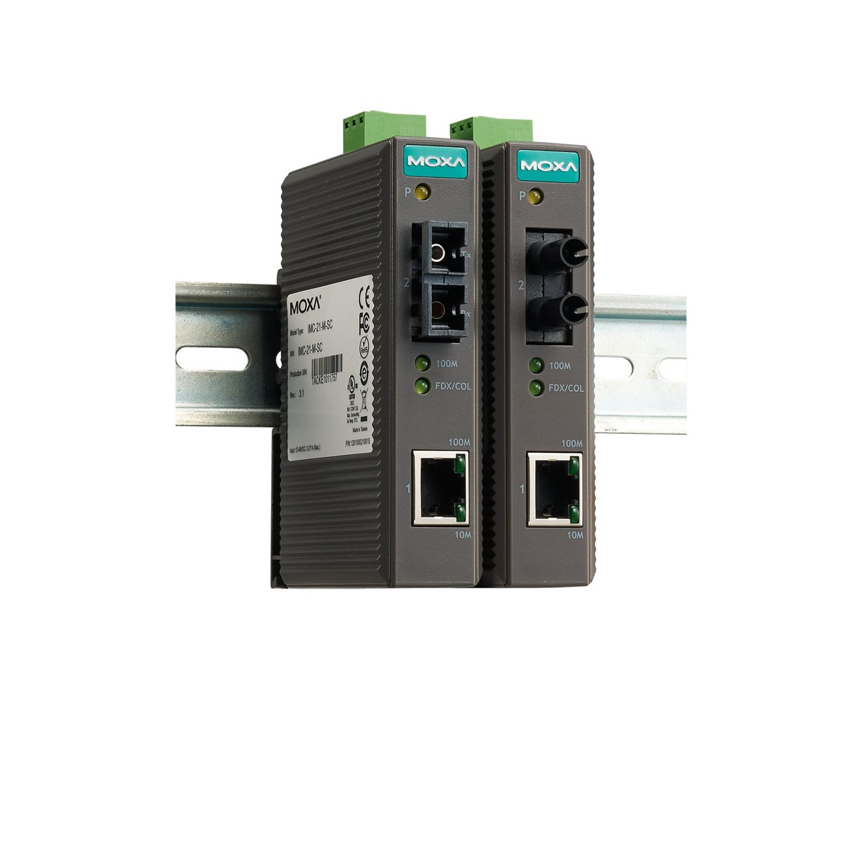 Moxa Ethernet Switch & Fiber Converter: EDS and IMC series