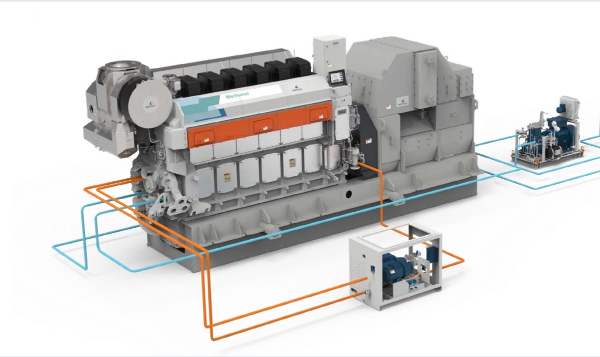 Wärtsilä Moss Hybrid Q-SOx 50 MW EGC system installed onboard MSC Madhu B (IMO 9778088)
