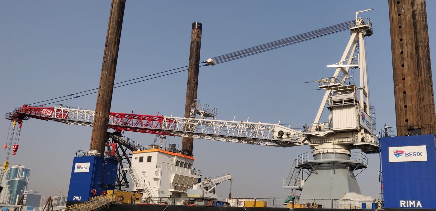 Kenz Figee EHC 100/4000 Boom Hoist Crane