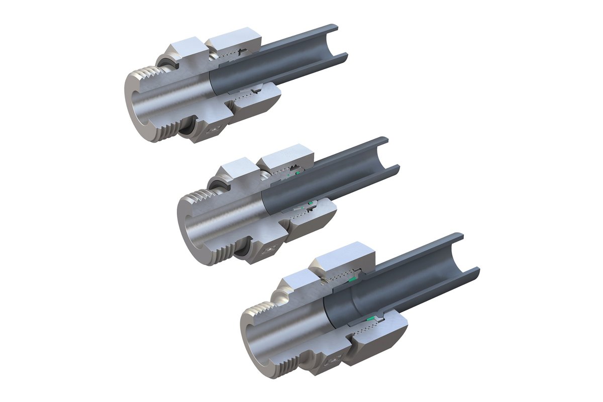 Walter Stauffenberg STAUFF Connect - 24° Tube Fittings with Double Edge Cutting Ring - Metallic and Soft Sealing