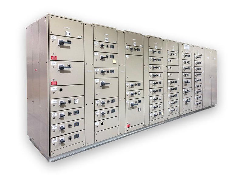 Wärtsilä SAM Electronics WL06-M welded frame switchboard system