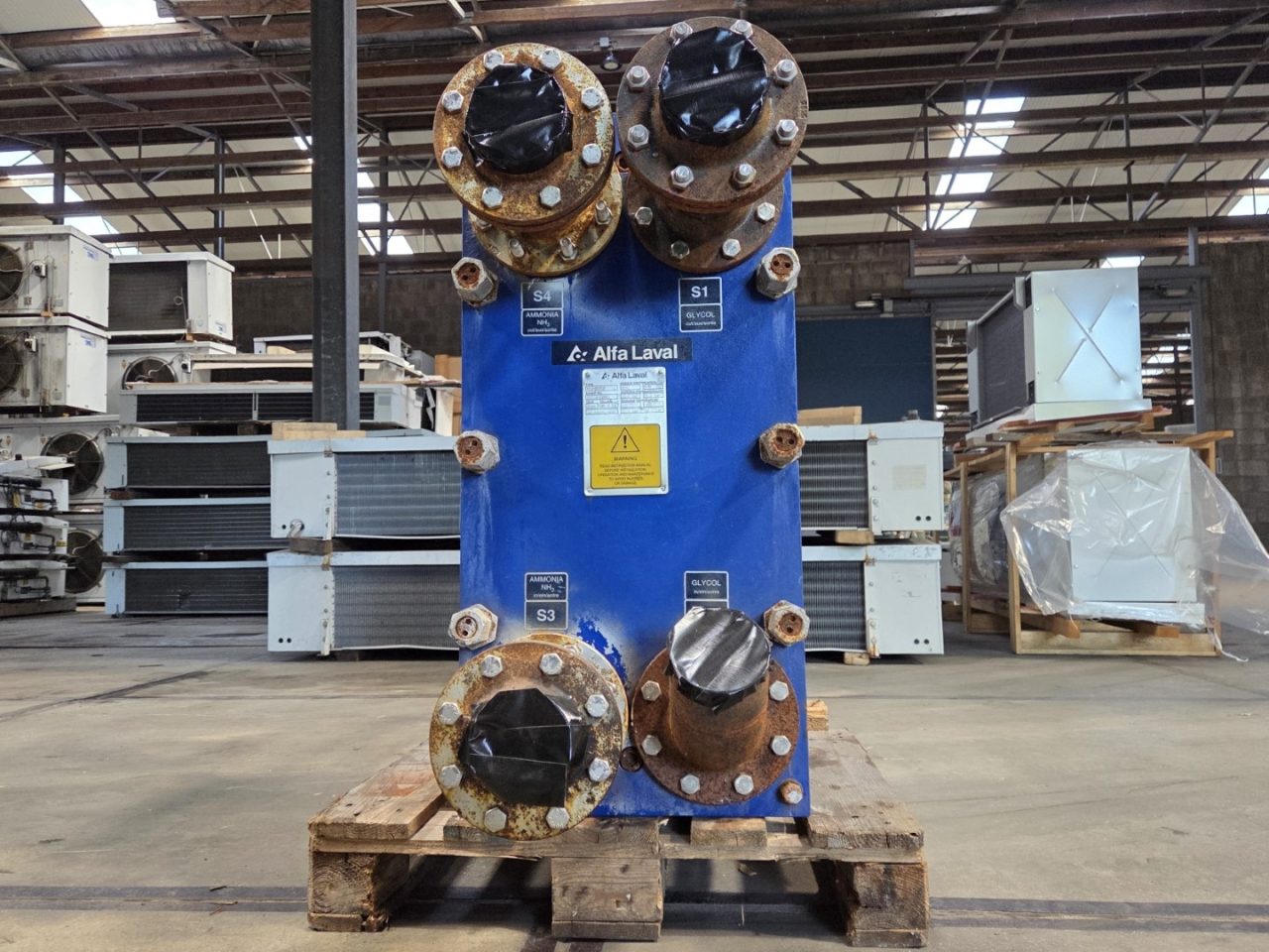 Alfa Laval M10 1000kW FW cooling