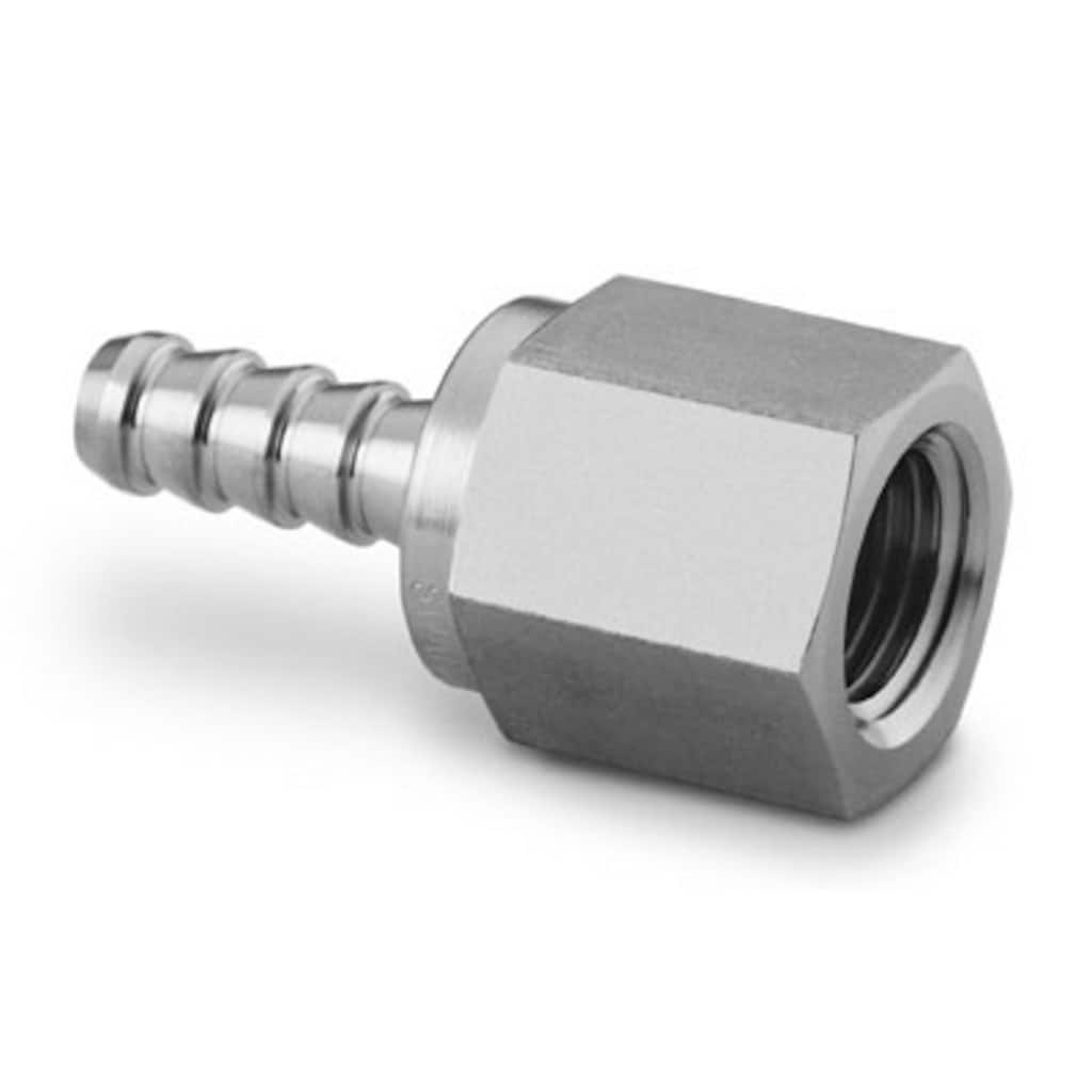 Swagelok Stainless Steel Hose Connector, 1/4 in. Female NPT, 1/8 in. Hose ID