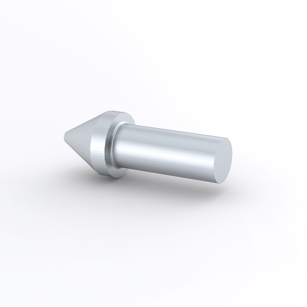 Swagelok 316 Stainless Steel IPT Series Plug, 1/4 in. Medium Pressure Coned and Threaded Connection, 20 000 psi (1379 bar)