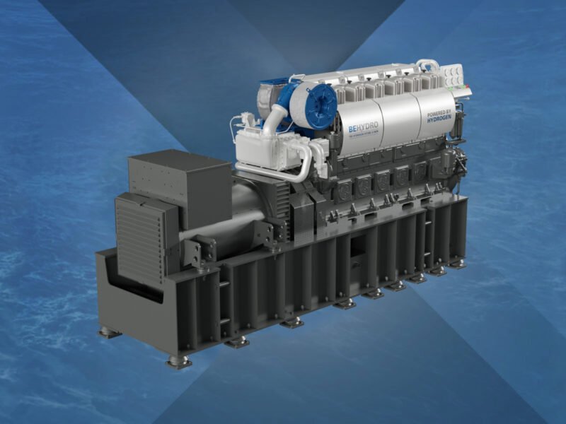 Anglo Belgian BeHydro 6DZ DF H2 genset
