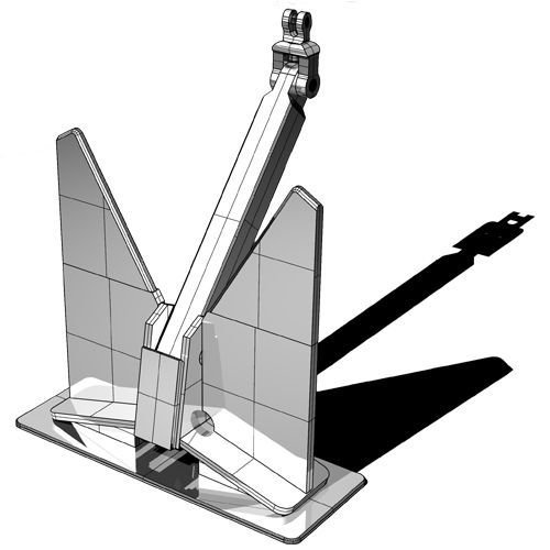 YAPAS Zincir ve Dogme San. Tic. Ltd. Sti. SHHP YP-SUPER POWER ANCHOR 60kg - 1500kg