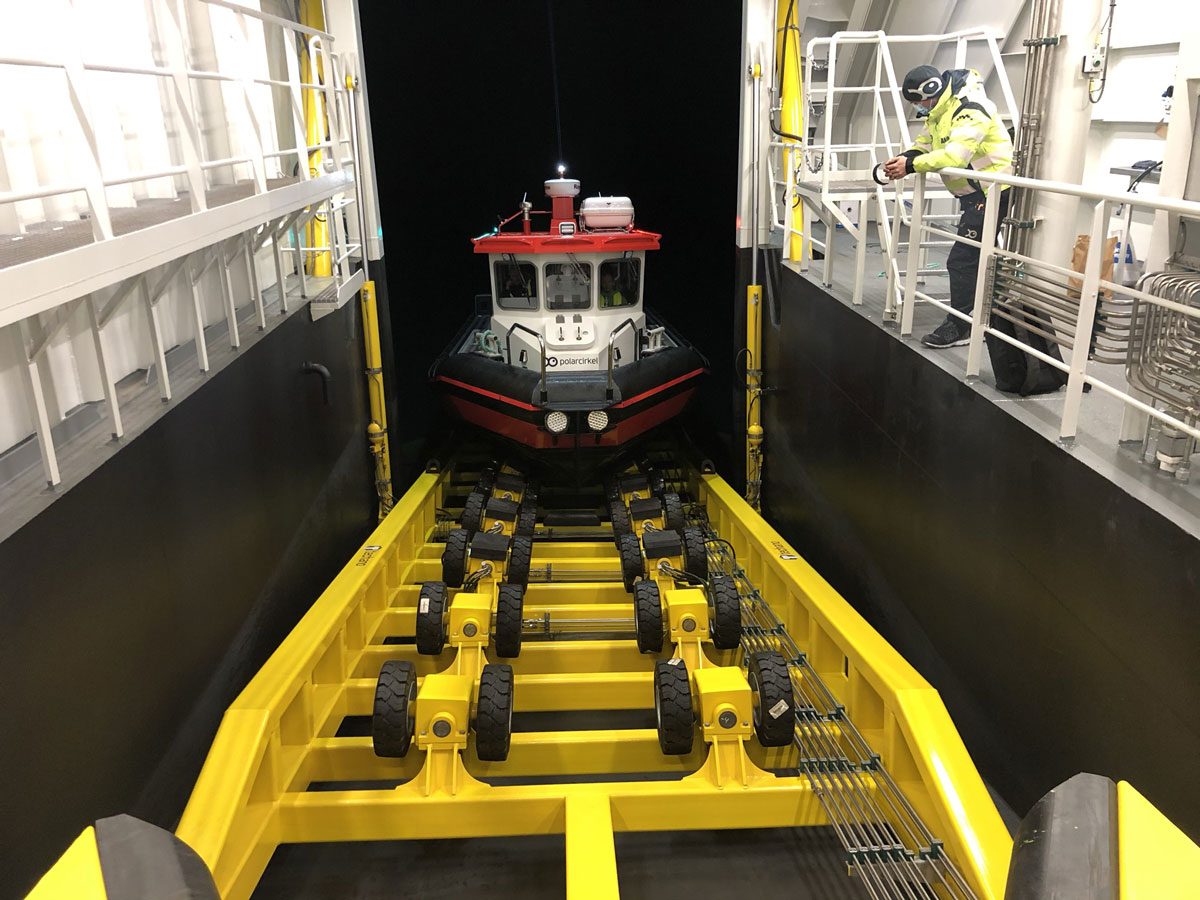 Cargotec / Hiab Stern Ramp 50t