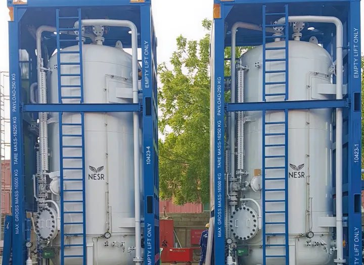 Al Shirawi Equipment Company Frame for Surge Tank