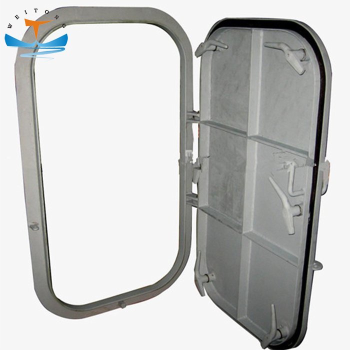 Jiangsu Hailu Technology Type MUG-CO-A0, Centre-Opening Fire Door for Ship Elevator