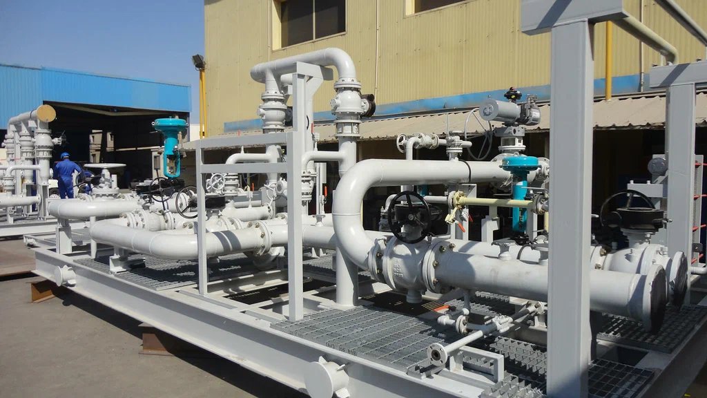 AL Raha Metal Products Factory Bulk chemical transportable offshore skid (ARM job no. 2765)