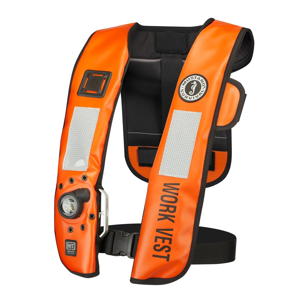 Mustang Survival Model MD3800, Adult Universal, manually inflated Level 70 PFD.