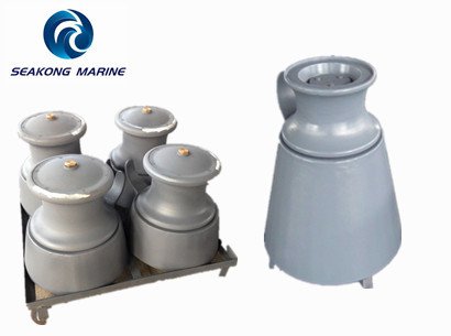 Qingdao Seakong Marine Machinery Pedestal Fairlead JISF2014-87 250mm Roller