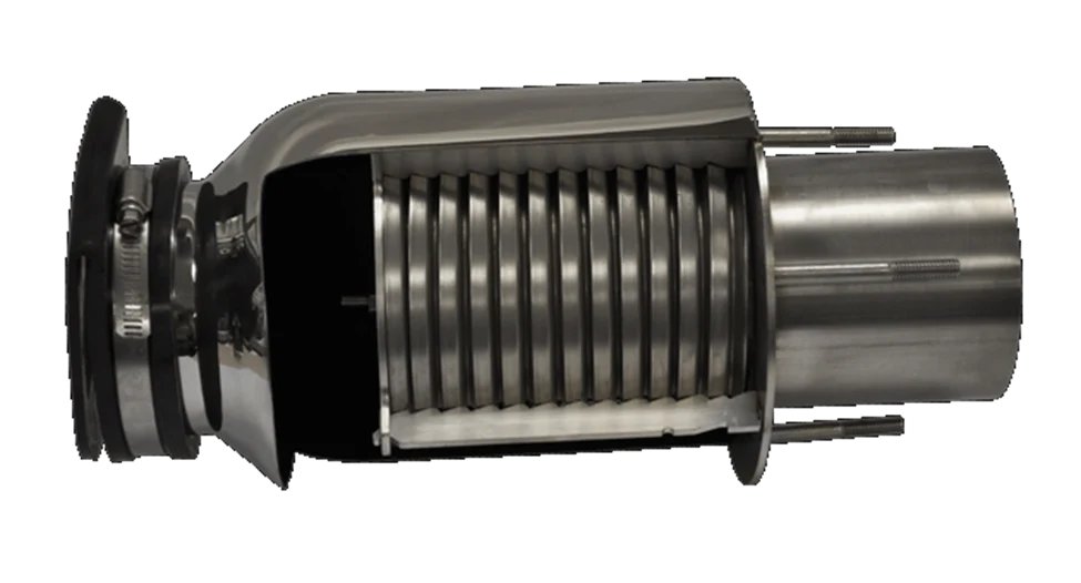 Corsa Performance Marine 4" Inline Baffle Silencer- 12007