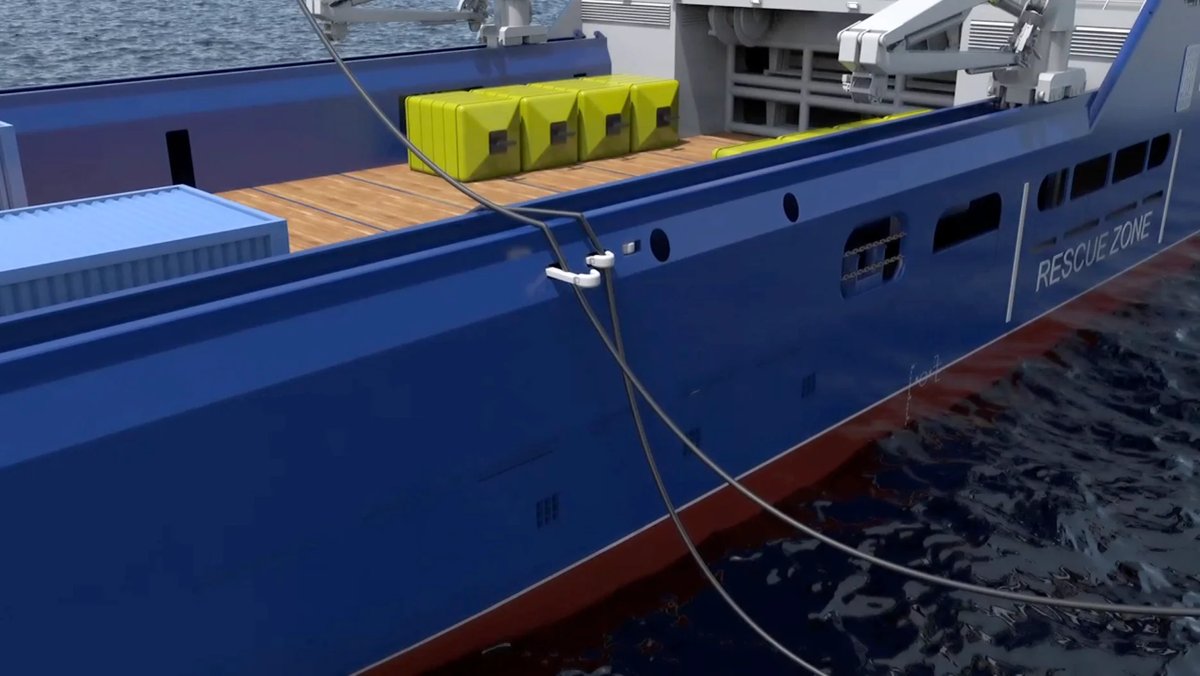 Kongsberg Maritime Safe hose operating system for PSV