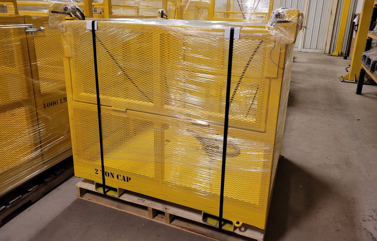 3C Metal Belmet (Pty) 1m Crane Basket, 1.5m Crane Basket
