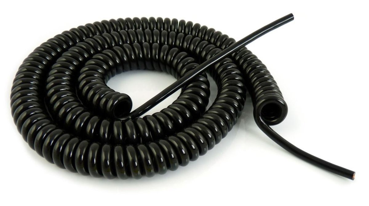 ZTC Technology (Suzhou) Spiral cable 2,3 or 4 conductors 0,75mm2 or 1,5mm2.
