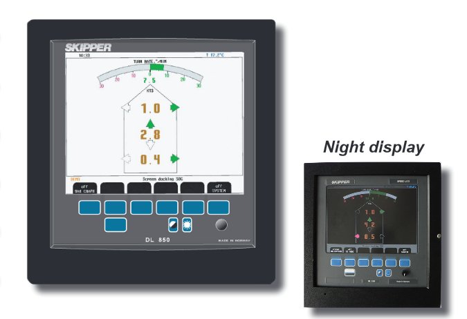 Skipper DL850 Doppler Log