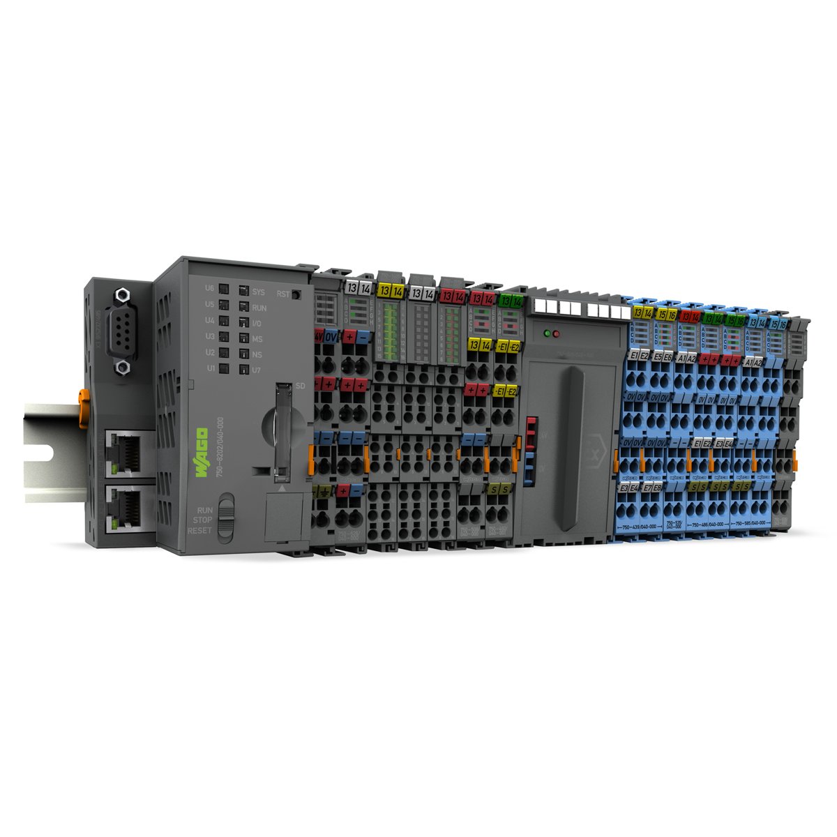 WAGO System Terminals 0750-0627, 0750-0628
