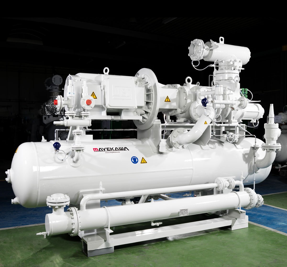 Mayekawa Mfg. 6HK-Series (Single-Stage, High-Pressure Heat Pump)