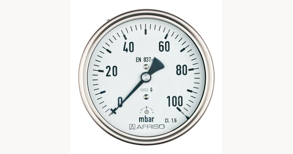AFRISO Standard capsule pressure gauges KP63 | 35008211