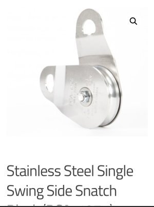 DHMC Submergible Mooring Pulley
