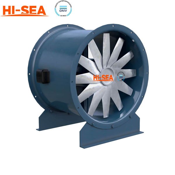 Bronswerk Marine BC Axial 500m3h engine room