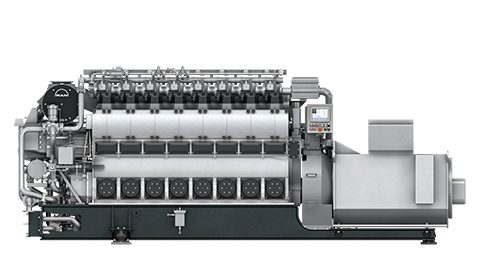 MAN Generator 8-L23/30H GenSet
