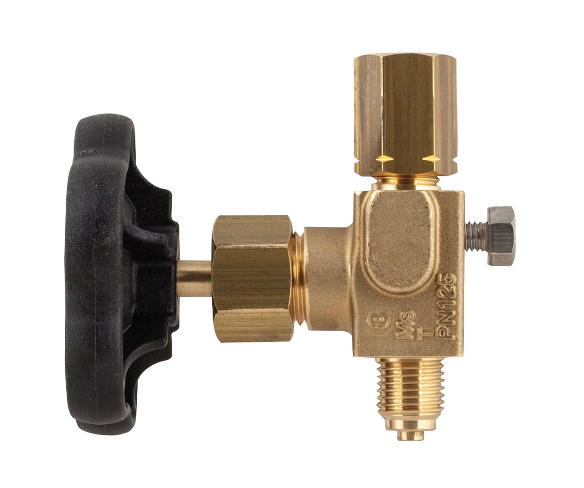 AFRISO pressure gauge shut-off valve | 63189